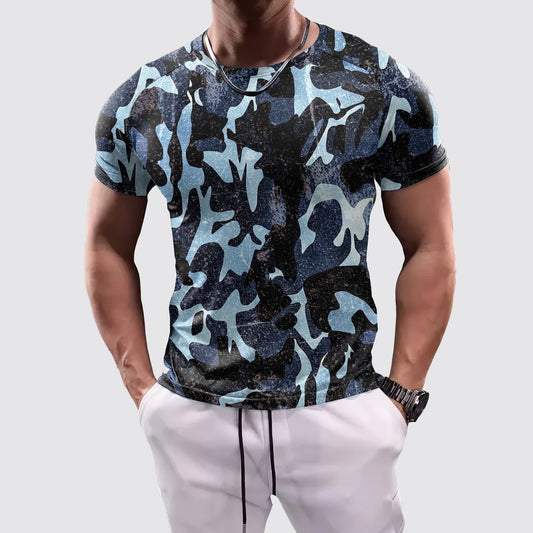 Camo Tight-Fitting Tee- AA07870