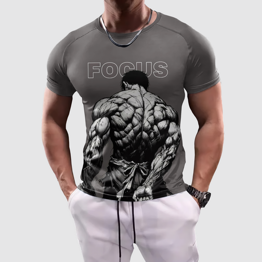 Elevate Your Performance: Tight-Fitting Tee- AA07879