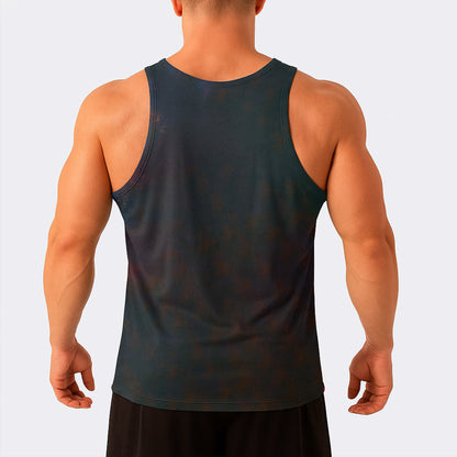 Skull Power Training Tank Top for Men- AA07886