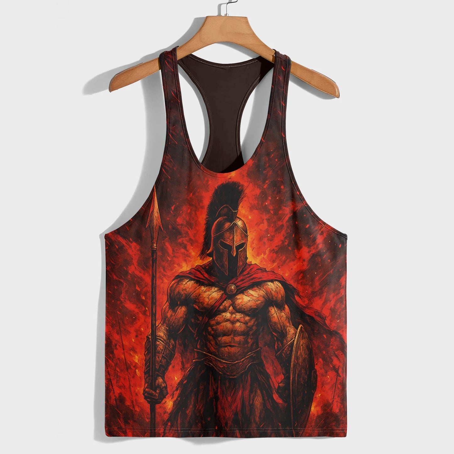 Warrior Spirit 3D Racerback Tank Top- AA07922
