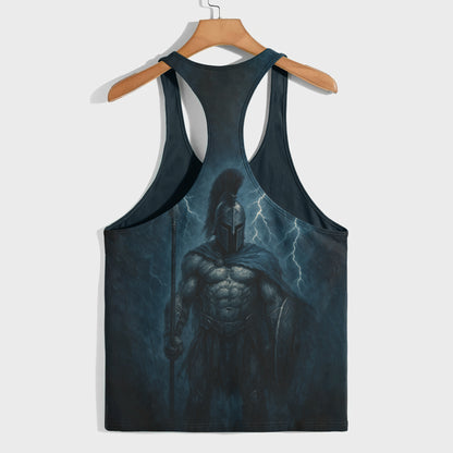 Warrior Spirit 3D Racerback Tank Top- AA07923