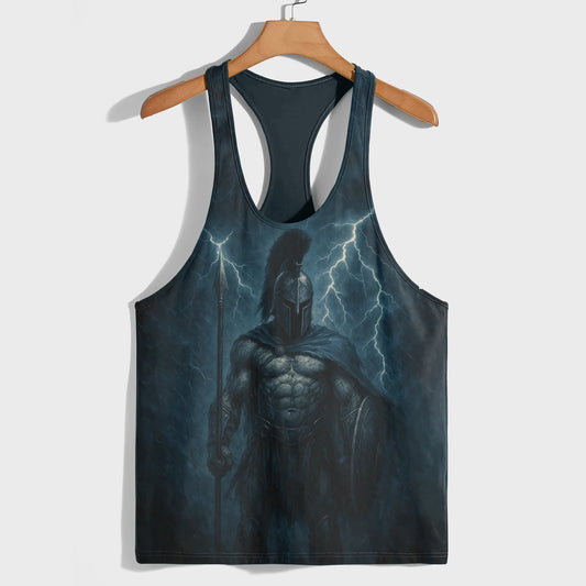 Warrior Spirit 3D Racerback Tank Top- AA07923