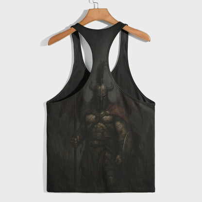 Warrior Spirit 3D Racerback Tank Top- AA07924