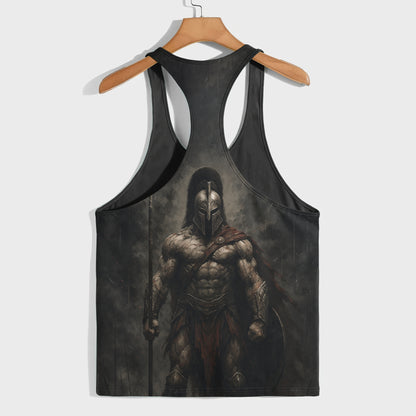 Warrior Spirit 3D Racerback Tank Top- AA07925