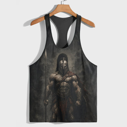 Warrior Spirit 3D Racerback Tank Top- AA07925