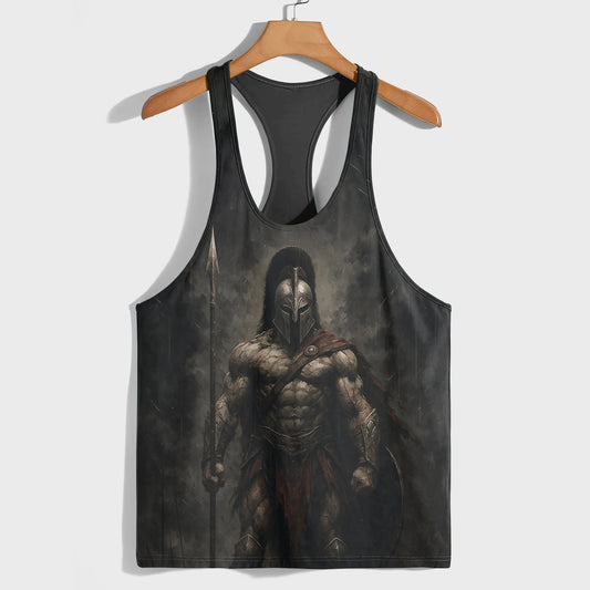 Warrior Spirit 3D Racerback Tank Top- AA07925