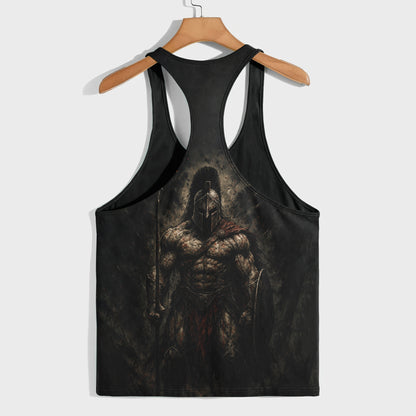 Warrior Spirit 3D Racerback Tank Top- AA07926