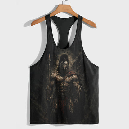 Warrior Spirit 3D Racerback Tank Top- AA07926