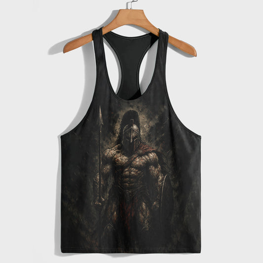 Warrior Spirit 3D Racerback Tank Top- AA07926