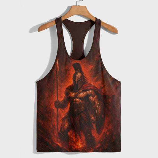Warrior Spirit 3D Racerback Tank Top- AA07929