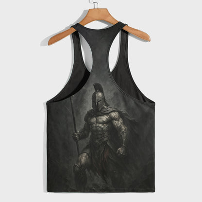 Warrior Spirit 3D Racerback Tank Top- AA07934