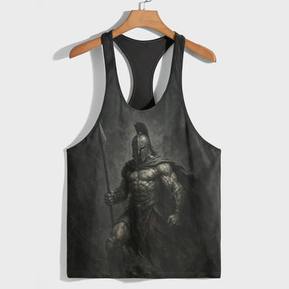 Warrior Spirit 3D Racerback Tank Top- AA07934