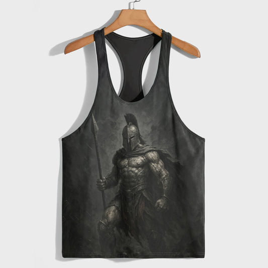 Warrior Spirit 3D Racerback Tank Top- AA07934