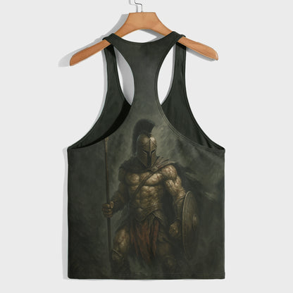 Warrior Spirit 3D Racerback Tank Top- AA07935