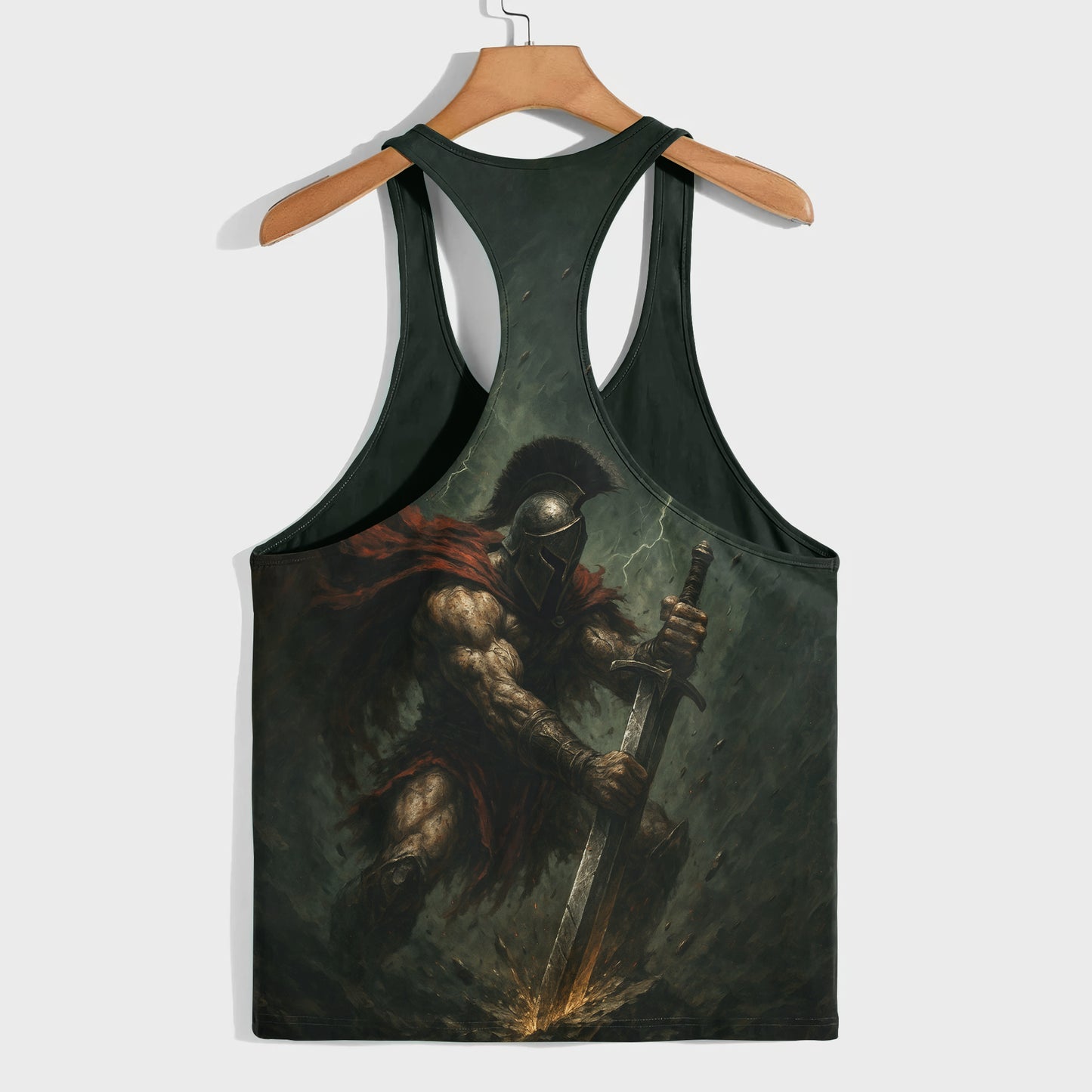 Warrior Spirit 3D Racerback Tank Top- AA07940