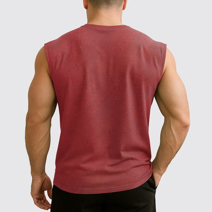 Dread Skull Cut-Off Tank- AA07978