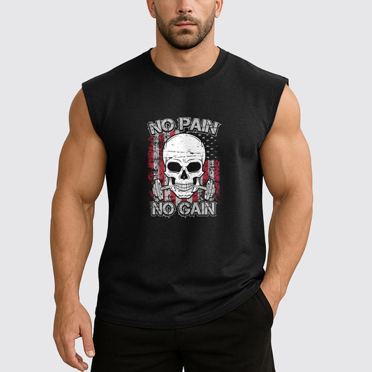 Dread Skull Cut-Off Tank- AA07982