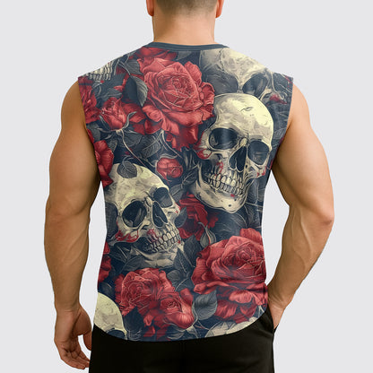 Dread Skull Cut-Off Tank- AA08001