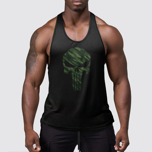 StealthFlex Camo Tank Top- Performance Fit for Bodybuilders- AA08042