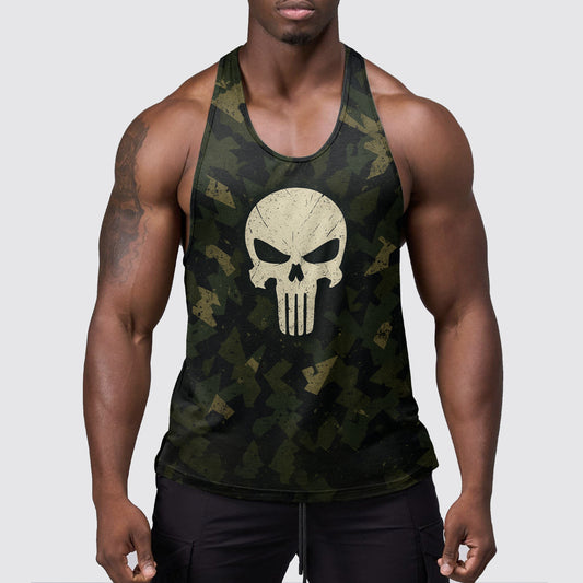 StealthFlex Camo Tank Top- Performance Fit for Bodybuilders- AA08050