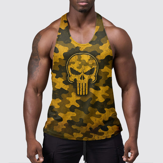 StealthFlex Camo Tank Top- Performance Fit for Bodybuilders- AA08052