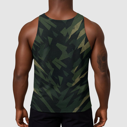 StealthFlex Camo Tank Top- Performance Fit for Bodybuilders- AA08054