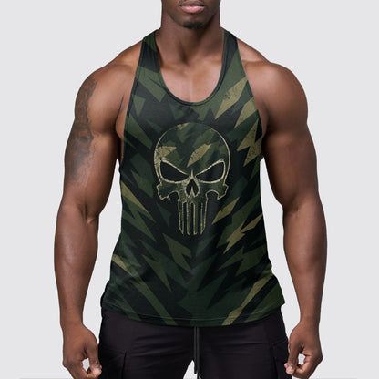 StealthFlex Camo Tank Top- Performance Fit for Bodybuilders- AA08054