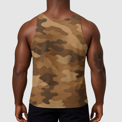StealthFlex Camo Tank Top- Performance Fit for Bodybuilders- AA08058