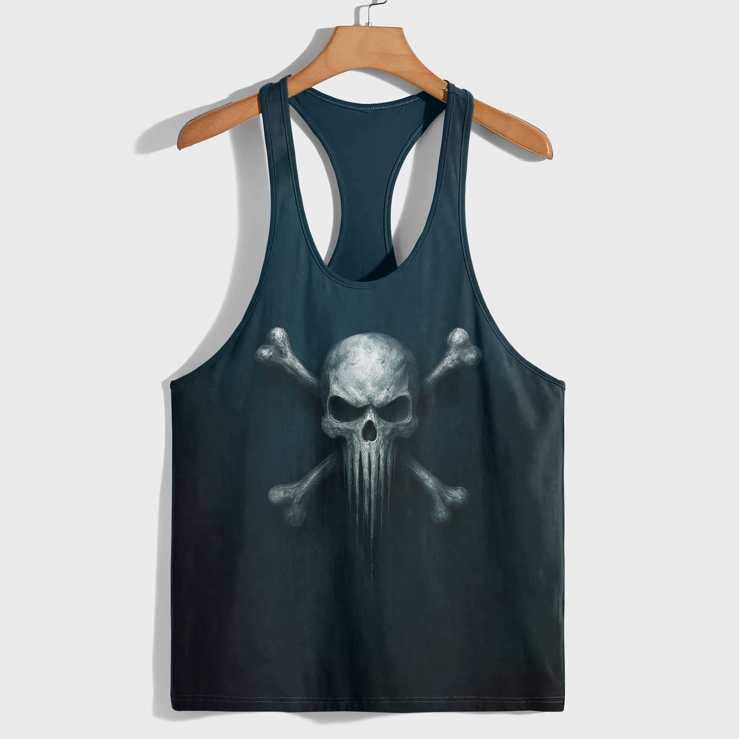 Skull 3D Racerback Tank Top- AA08061