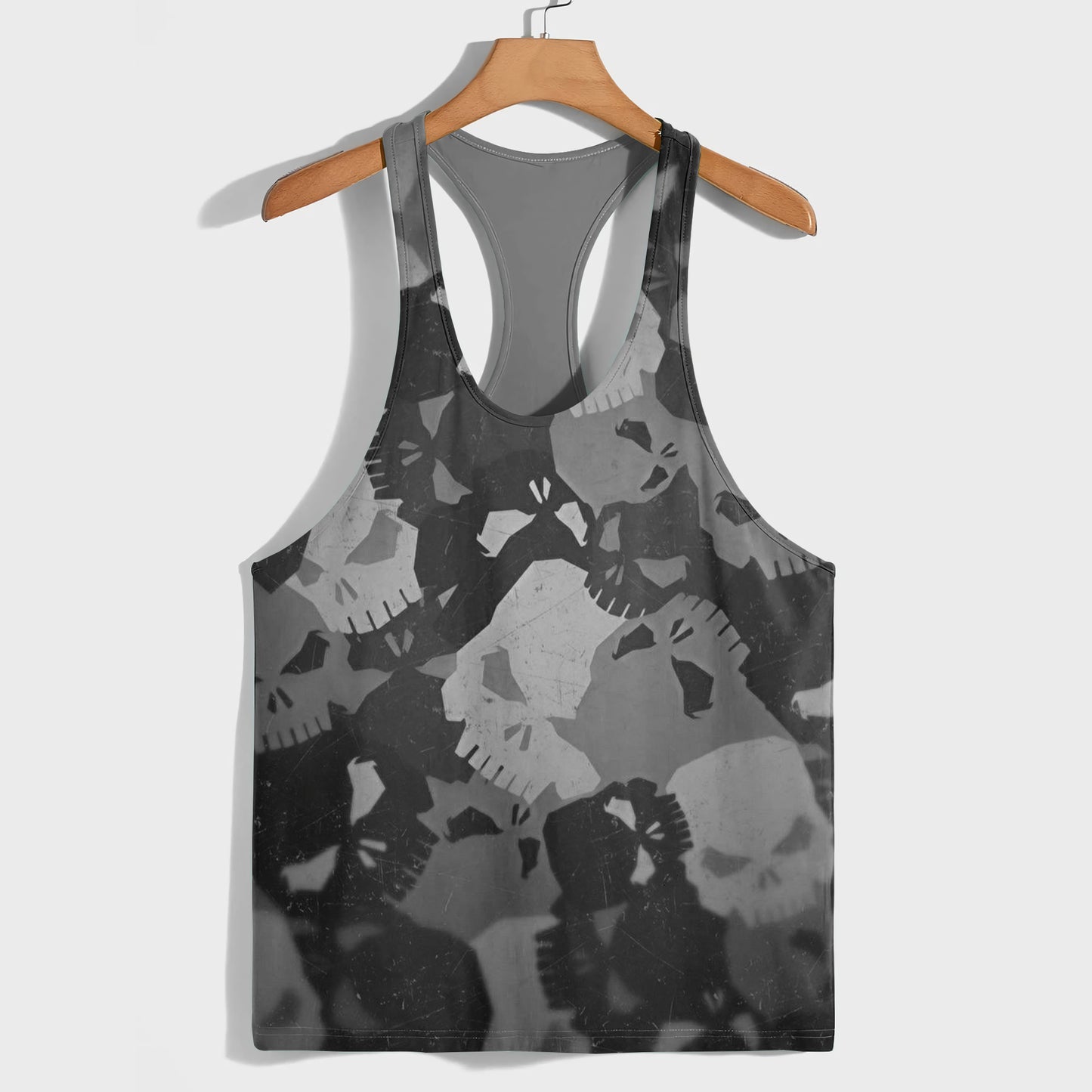 Camo Racerback Tank Top – Tactical Strength for Bodybuilders- AA08126