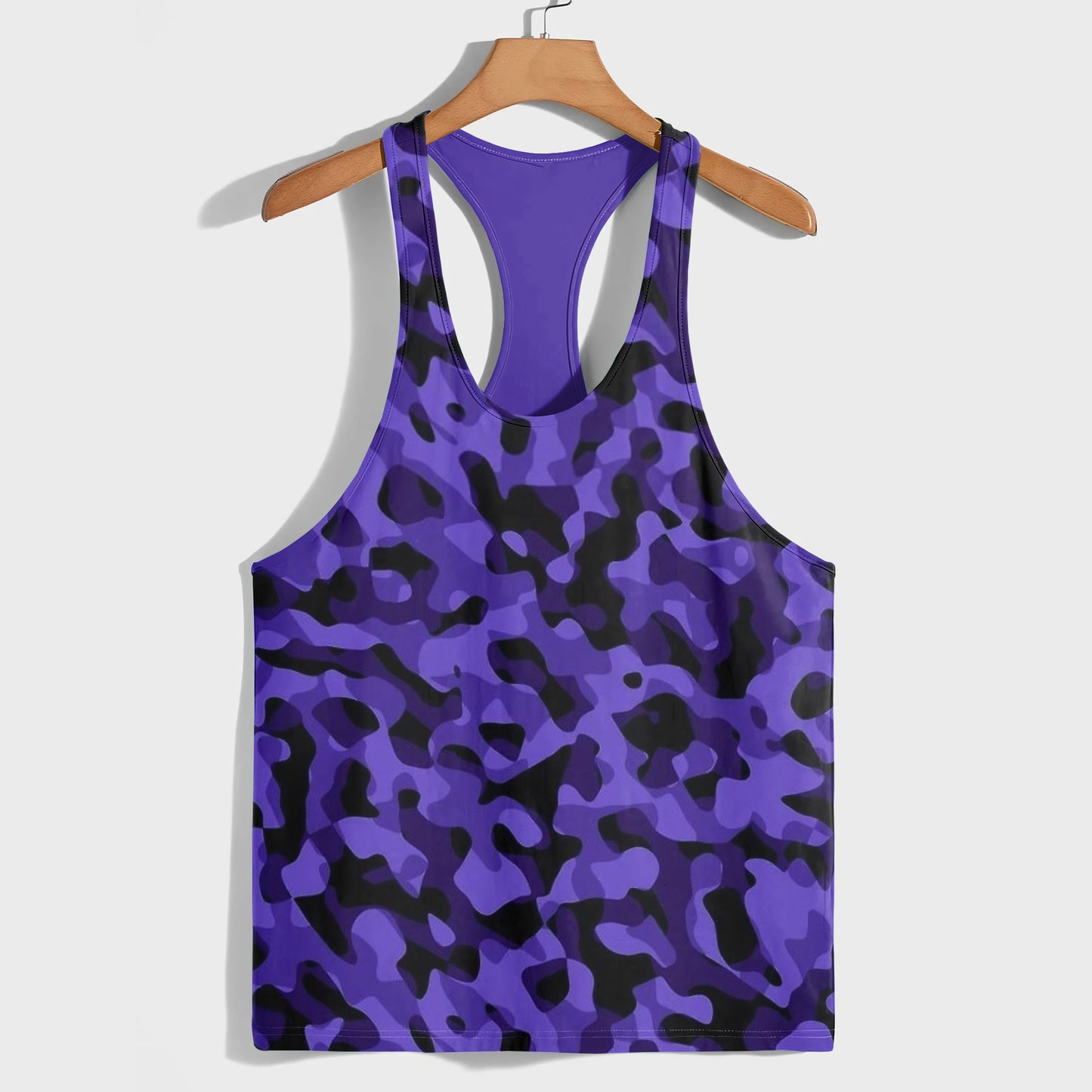 Camo Racerback Tank Top – Tactical Strength for Bodybuilders- AA08128