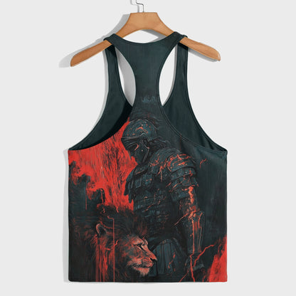 Warrior Spirit 3D Racerback Tank Top- AA08171