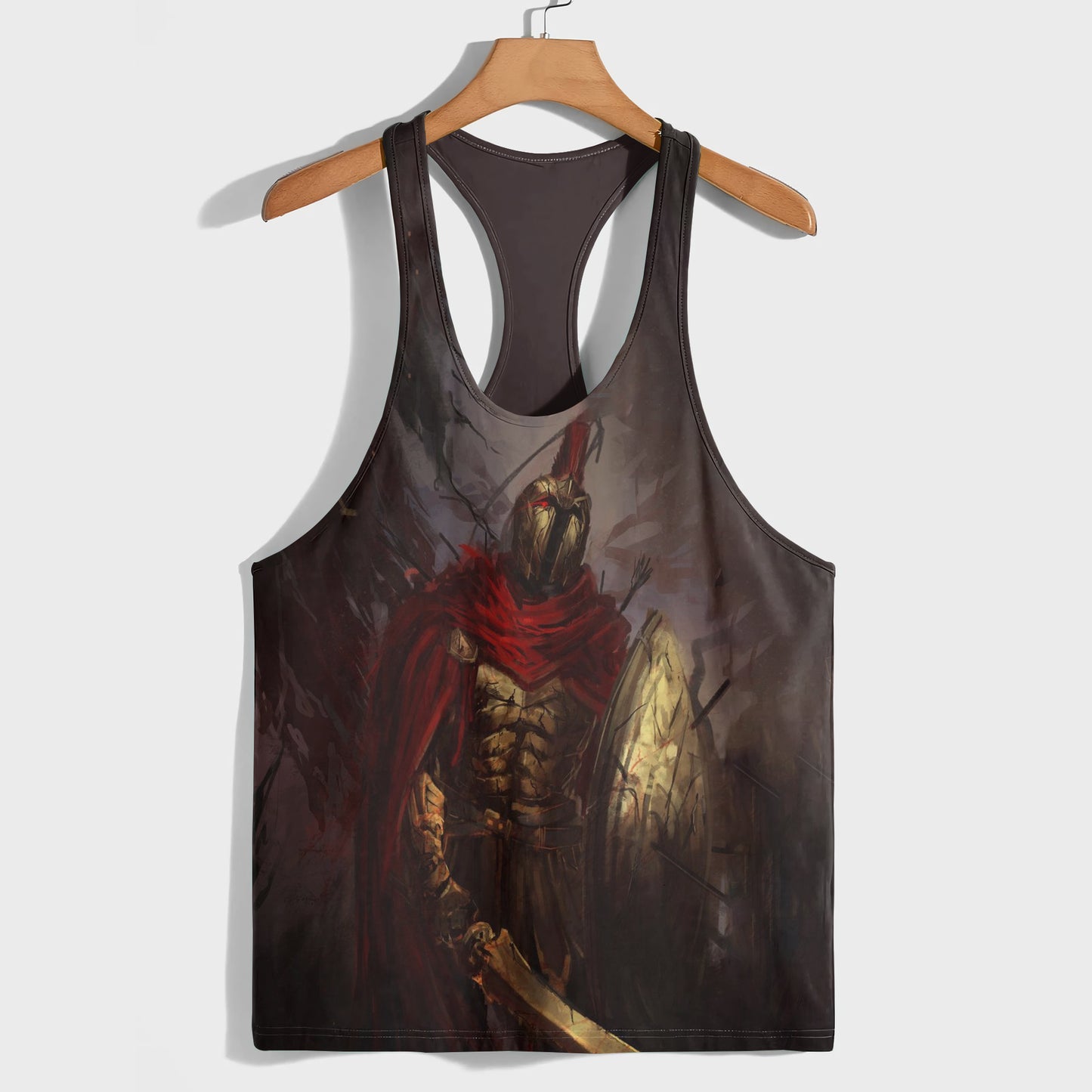 Warrior Spirit 3D Racerback Tank Top- AA08173