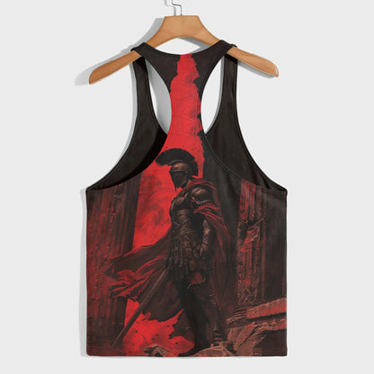 Warrior Spirit 3D Racerback Tank Top- AA08174