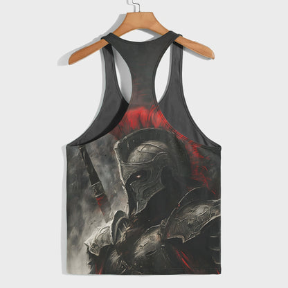 Warrior Spirit 3D Racerback Tank Top- AA08175