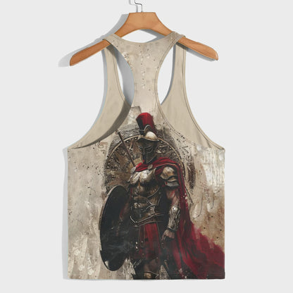 Warrior Spirit 3D Racerback Tank Top- AA08176