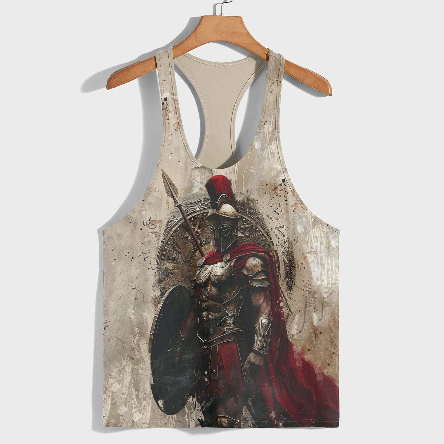 Warrior Spirit 3D Racerback Tank Top- AA08176