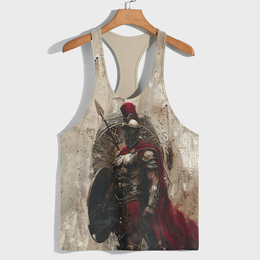 Warrior Spirit 3D Racerback Tank Top- AA08176