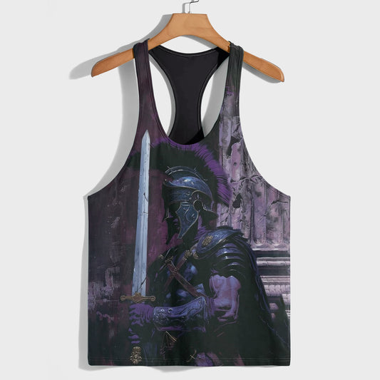Warrior Spirit 3D Racerback Tank Top- AA08178