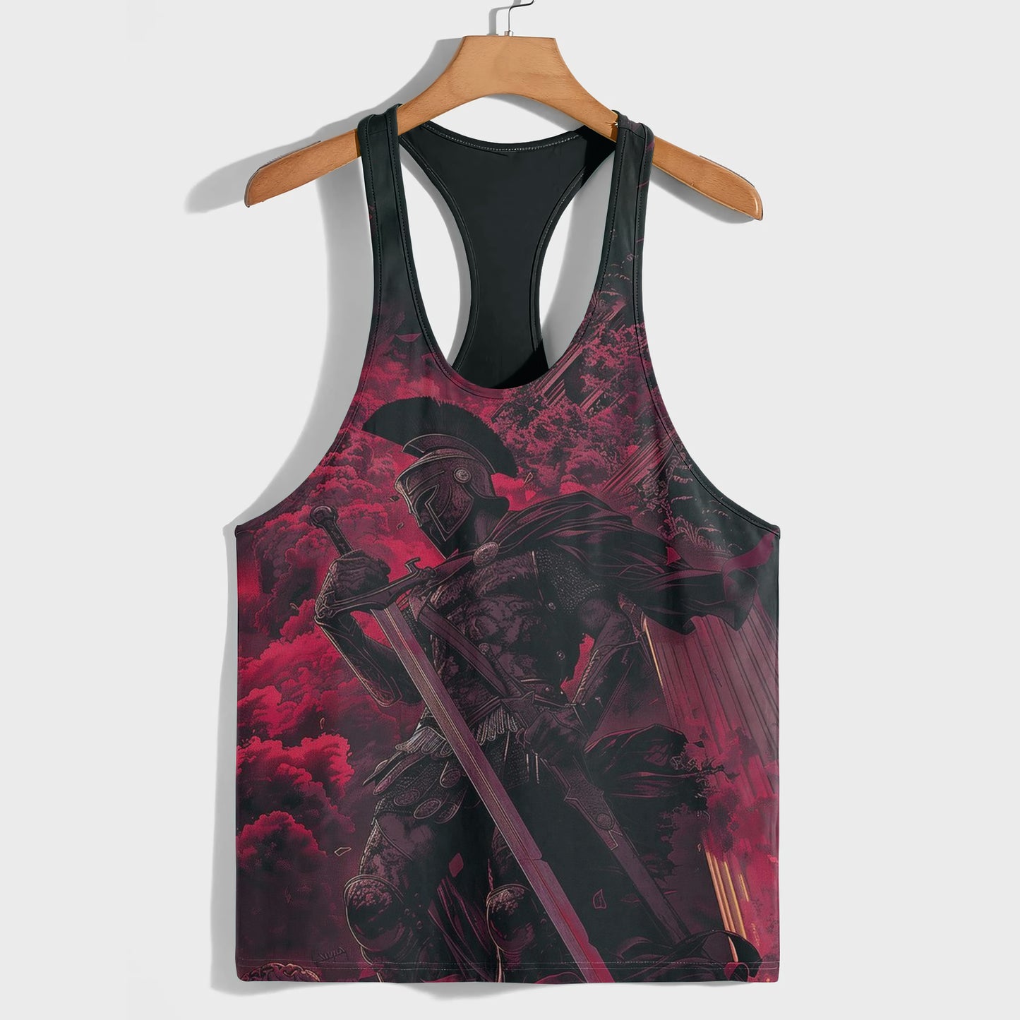 Warrior Spirit 3D Racerback Tank Top- AA08179