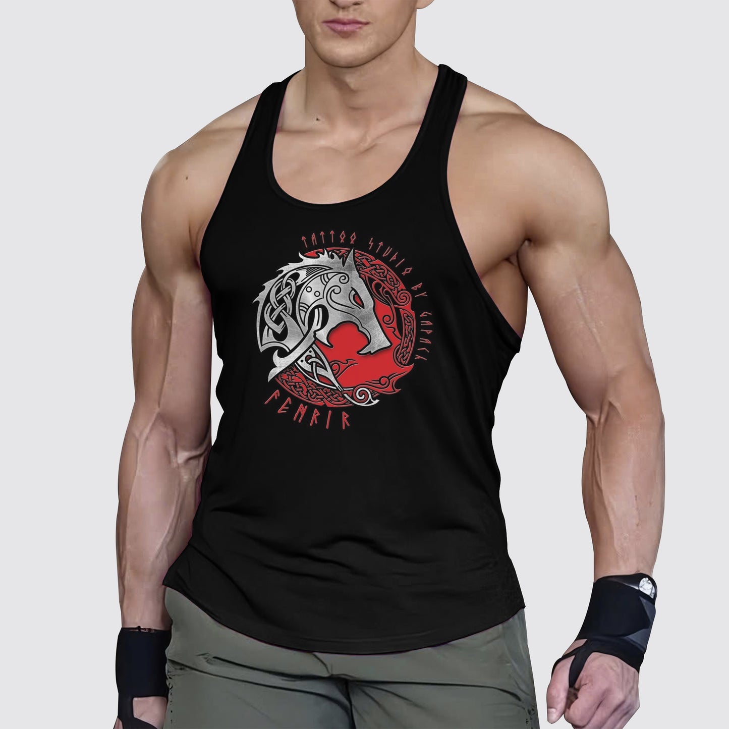 Viking Strength Gym Tank Top For Men- AA08194