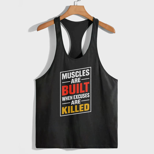 Bodybuilding Racerback Tank Top- AA08300