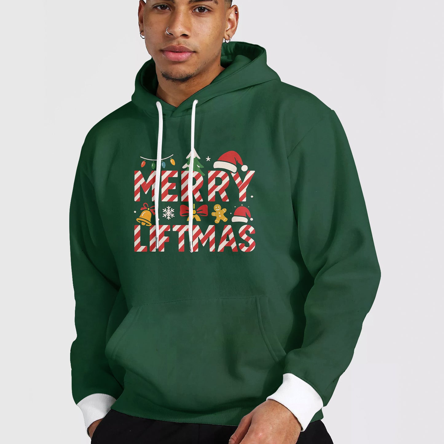 Christmas Hoodie for Bodybuilders- AA08330