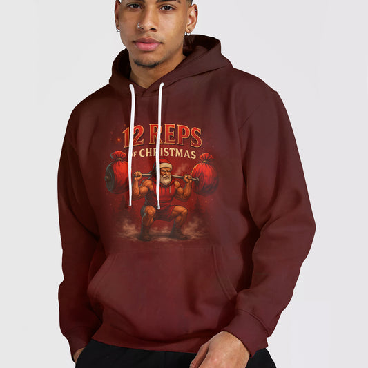 Christmas Hoodie for Bodybuilders- AA08338