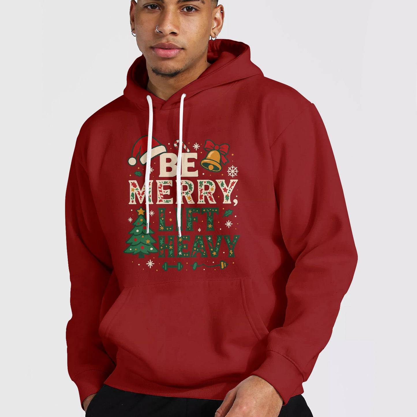 Christmas Hoodie for Bodybuilders- AA08346