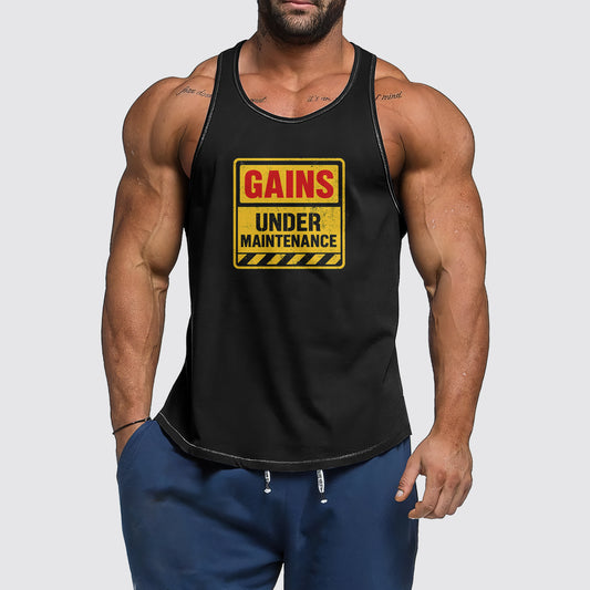 Ultimate Gym Tank Top for Men: Stay Cool and Comfy During Intense Workouts- AA08352