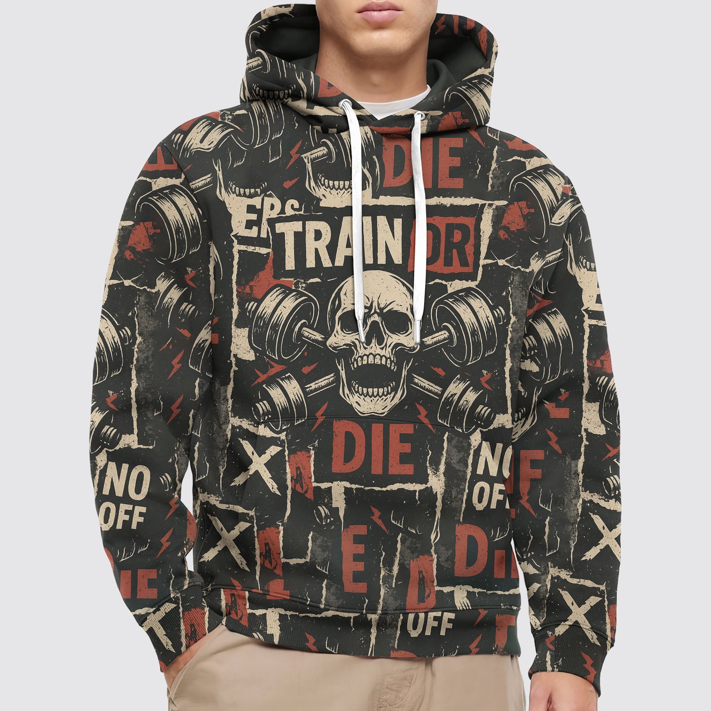 FlexFit Gym Pro: Performance Hoodie for Serious Gym Goers- AA08375