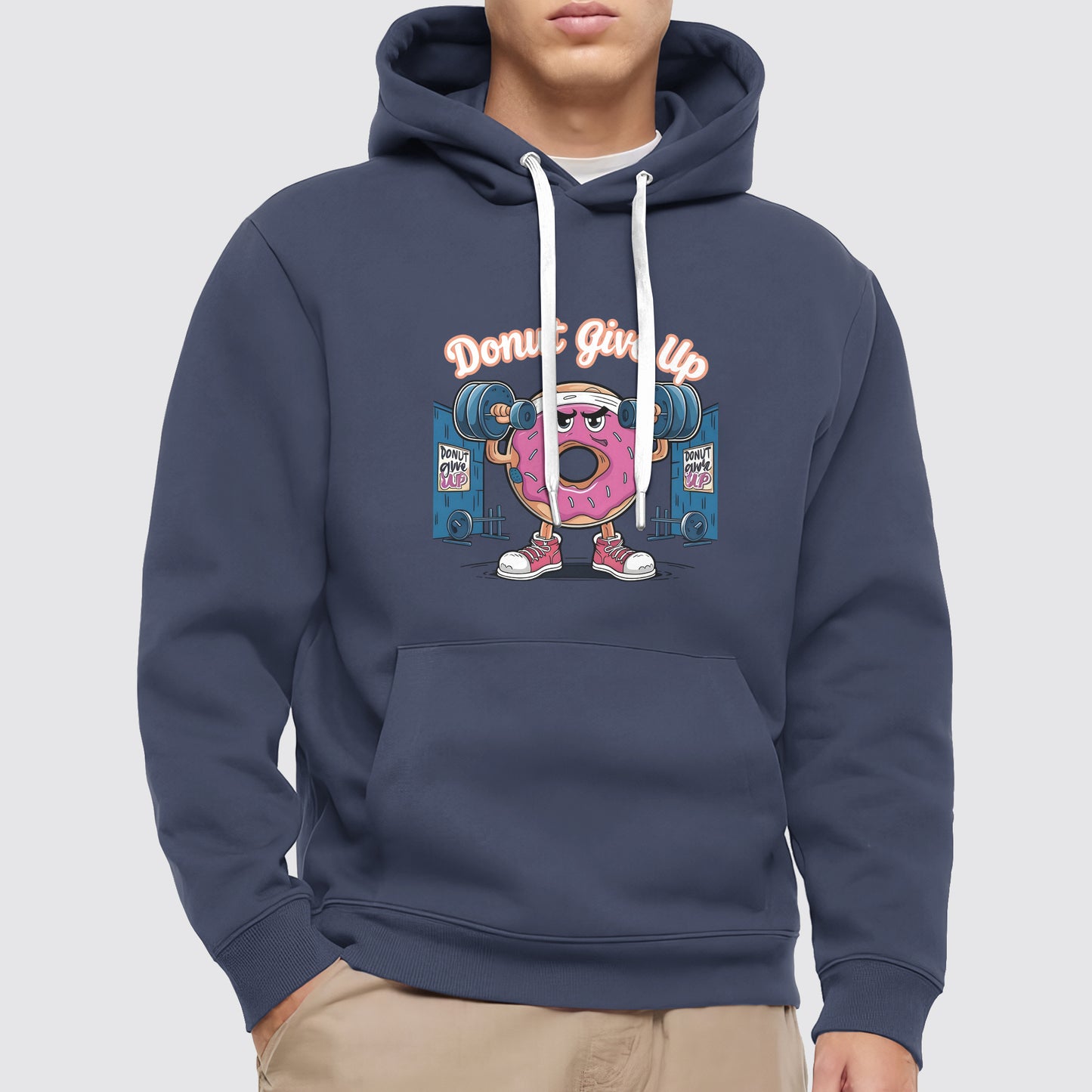 FlexFit Gym Pro: Performance Hoodie for Serious Gym Goers- AA08382