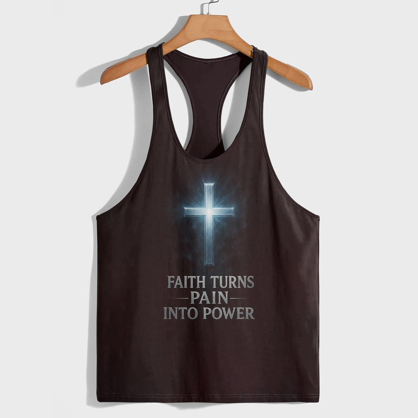 Cross of Faith Racerback Tank Top- AA08419