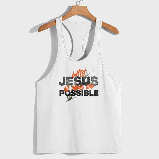 Cross of Faith Racerback Tank Top- AA08483